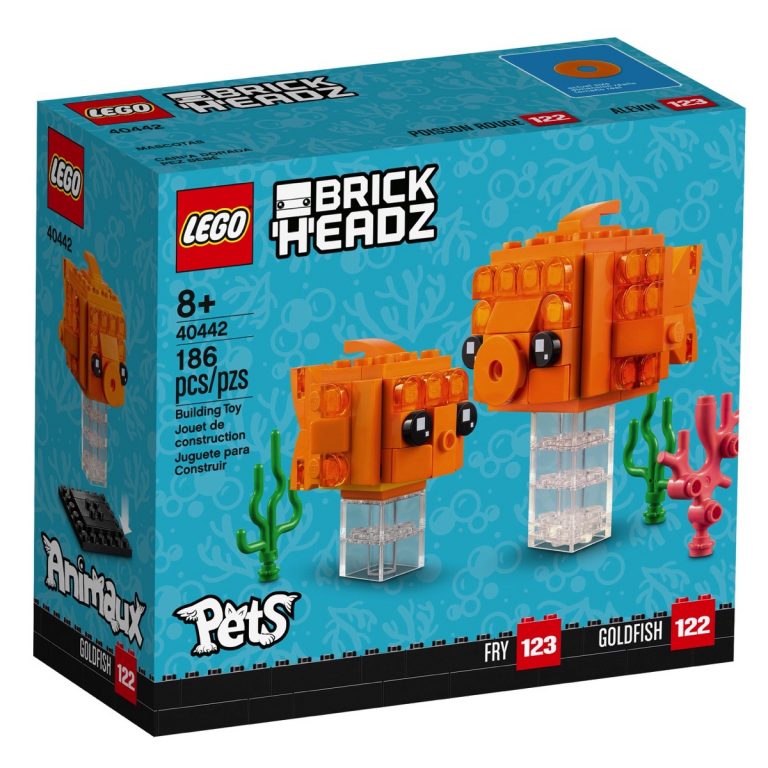 LEGO BrickHeadz Pets 40442 Goldfish & Fry Box (March 2021)