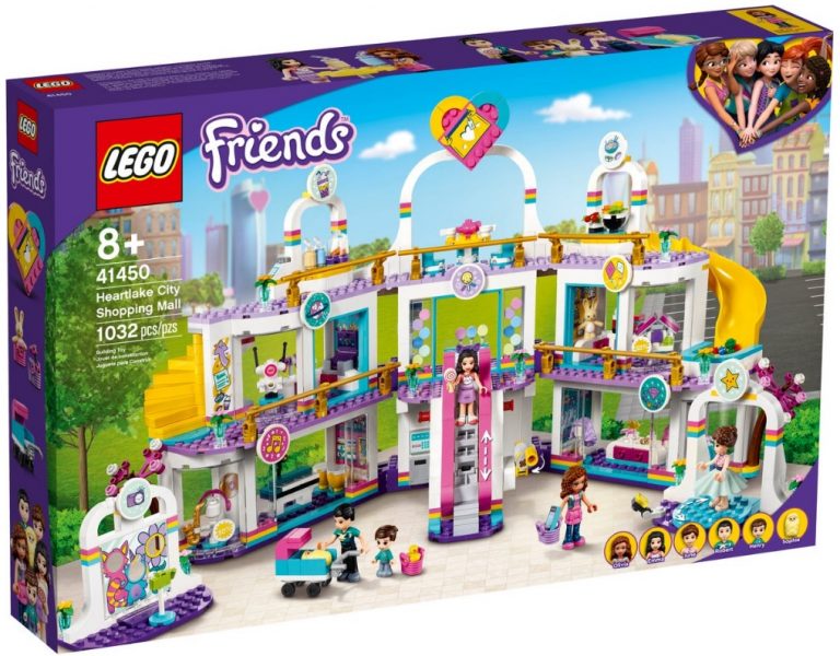 LEGO Friends 41450 Heartlake City Shopping Mall Front Box March 2021