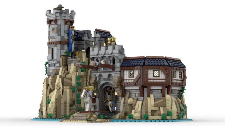 LEGO Ideas The King's Castle Project Creation by BrickHammer Achieves 10 000 Supporters