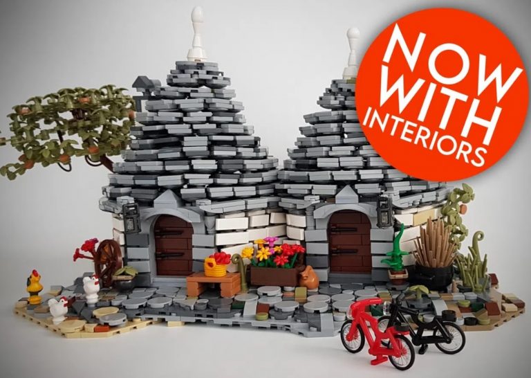 LEGO Ideas The Trulli of Alberobello by Renato Lovicario RennaWSL Achieves 10 000 Supporters
