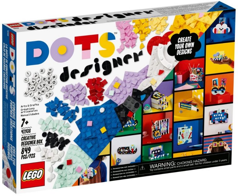 LEGO DOTS 41938 Creative Designer Box Front Box Summer 2021