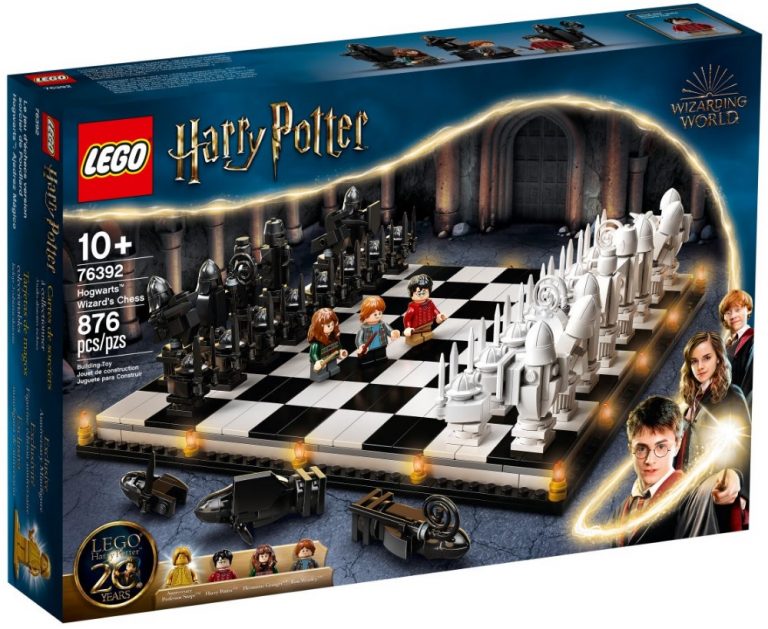 LEGO Harry Potter Wizarding World 76392 Hogwarts Wizard’s Chess Summer 2021 Front Box