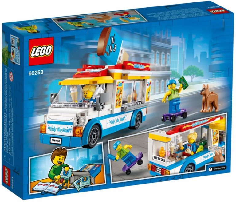 LEGO City 60253 Ice-Cream Truck Back Box