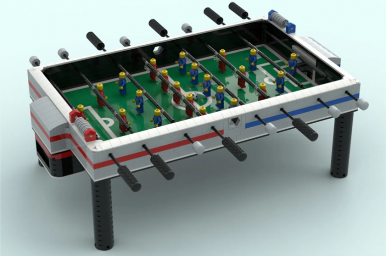 LEGO Ideas Foosball Table Project Creation Winner Fan Build by Donát Fehérvár 2021