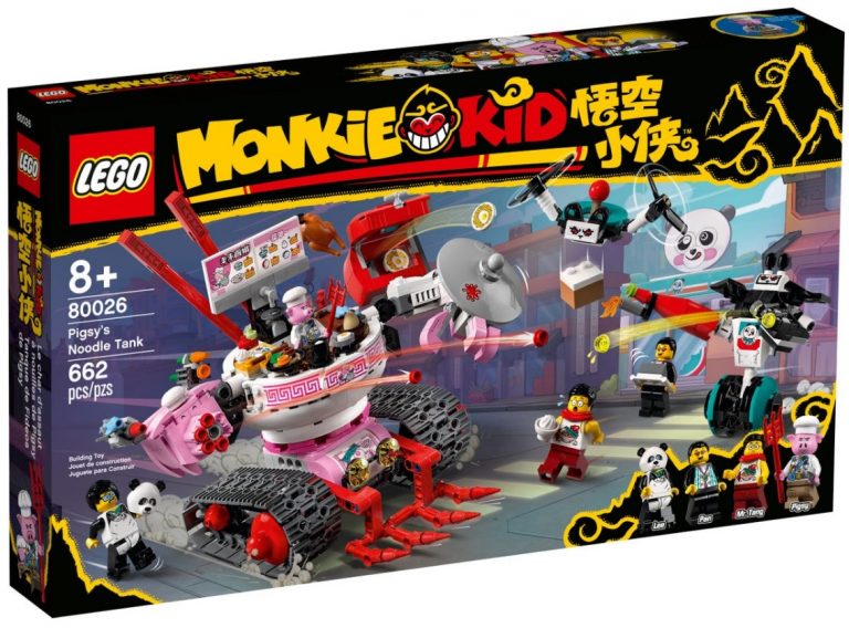 LEGO Monkie Kid 80026 Pigsy’s Noodle Tank Front Box