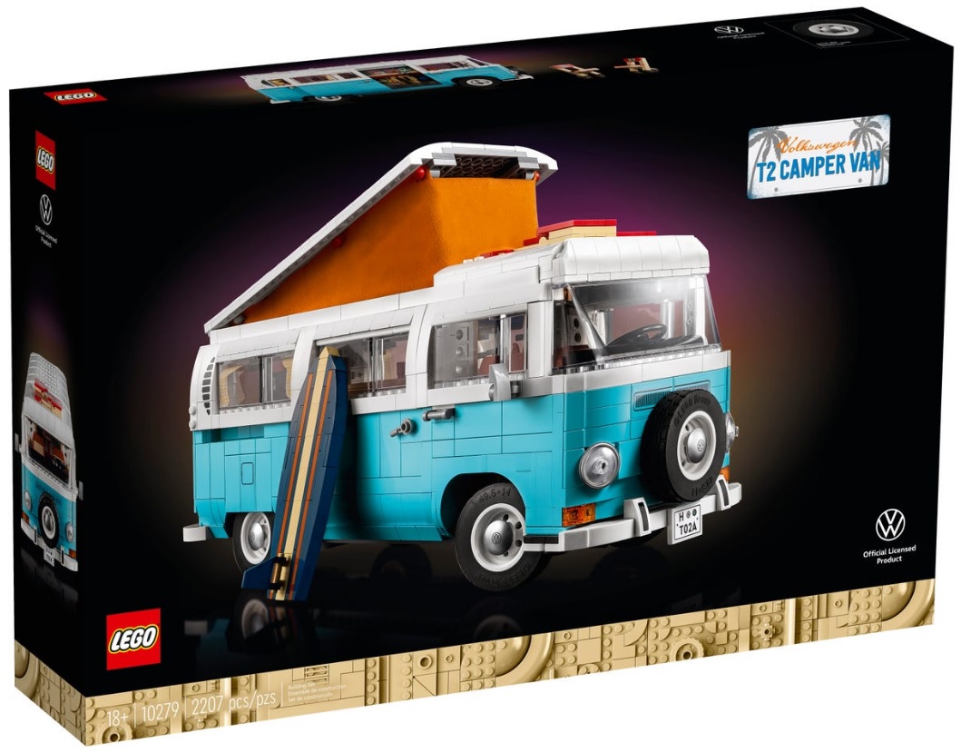 18+ LEGO Creator 10279 Volkswagen T2 Camper Van 2021 Summer Set Images