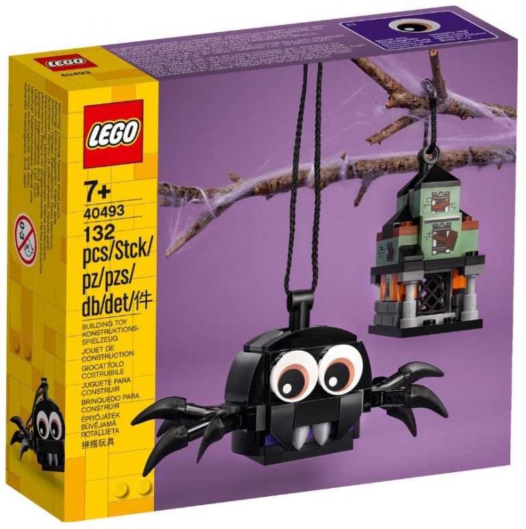 LEGO 40493 Spider & Haunted House Pack Seasonal Halloween 2021 Front Box