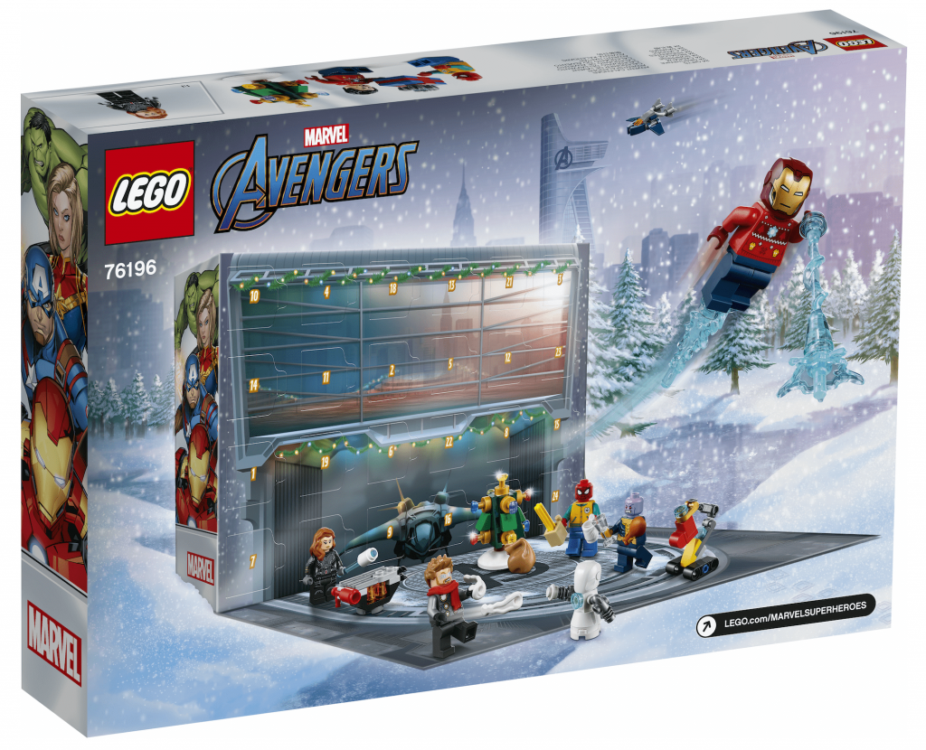 LEGO 76196 Marvel Avengers Advent Calendar 2021 Christmas Holiday Set