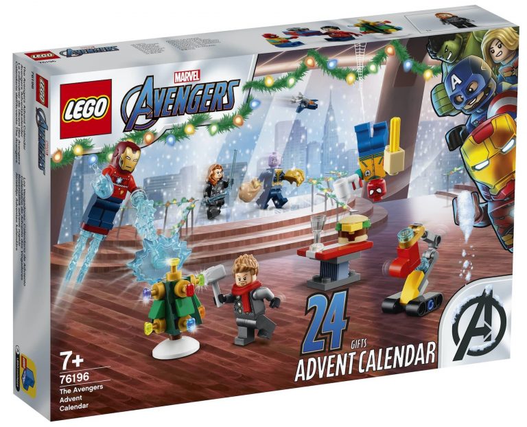 LEGO 76196 Marvel Avengers Advent Calendar 2021 Christmas Holiday Front Box