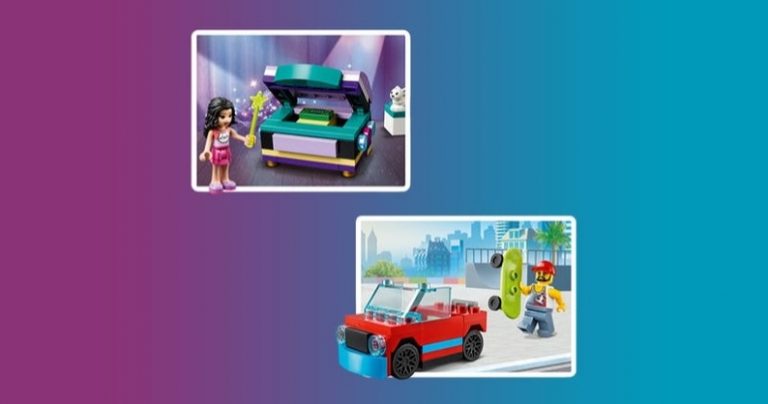 LEGO City 30568 Skater or LEGO Friends 30414 Emma’s Magical Box July 2021 Promo Gift with Purchase