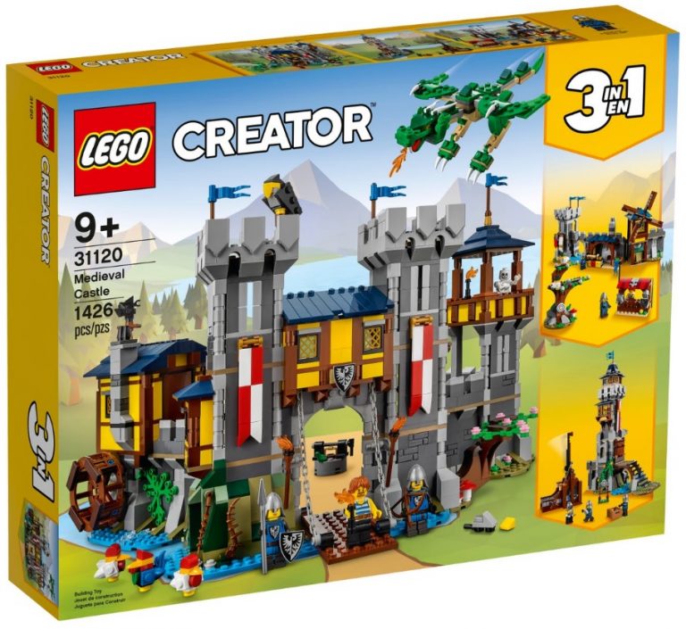 LEGO Creator 3 in 1 31120 Medieval Castle Front Box