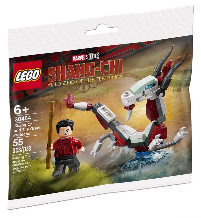 LEGO Marvel Studios Legend of Ten Rings 30454 Shang-Chi and The Great Protector GWP Gift Promo August 2021 Packaging