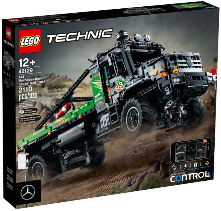 LEGO Technic 42129 4x4 Mercedes-Benz Zetros Trial Truck Front Box 2021