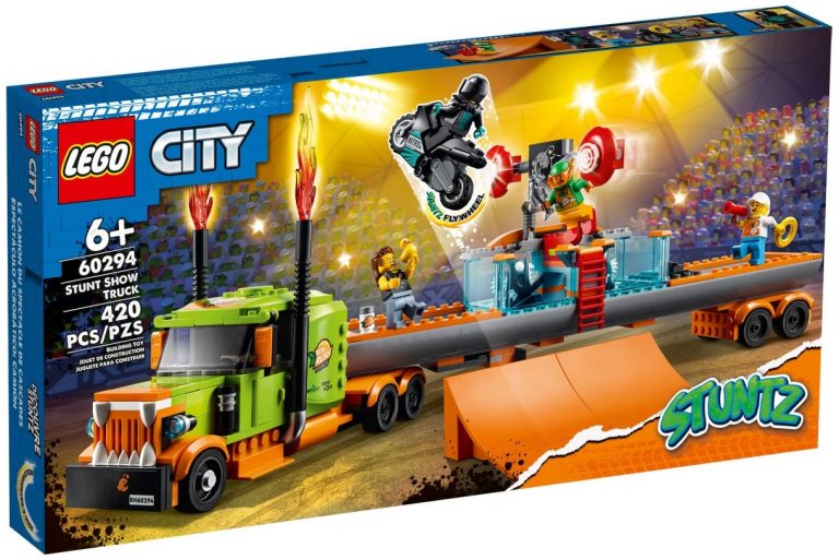 LEGO City 60294 Stunt Show Truck Front Box