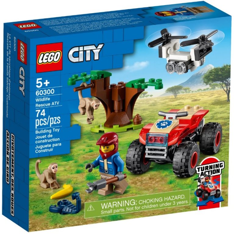LEGO City 60300 Wildlife Rescue ATV Front Box