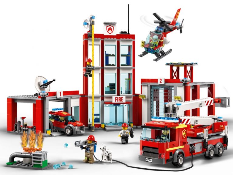 LEGO City 77944 Fire Station Headquarters September 2021 Release (UK Exclusive) Alternative Image