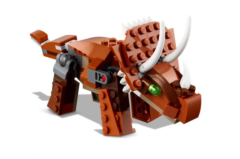 LEGO Creator 3 in 1 77940 Mighty Dinosaurs Triceratops September 2021 Release (Brown Color)