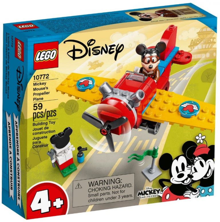 LEGO Disney Mickey & Friends 10772 Mickey Mouse's Propeller Plane Front Box