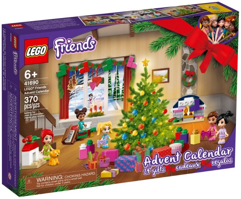 LEGO Friends Advent Calendar 41690 Front Box Christmas Holiday December 2021
