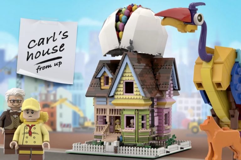 LEGO IDEAS Project Creation Carl's House By Yang Yang Achieves 10 000 Supporters