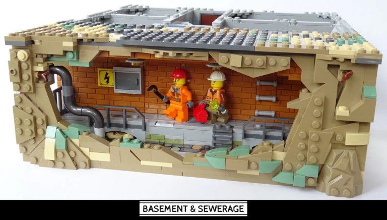 LEGO Ideas Basement & Sewerage by MOCingbird Achieves 10 000 Supporters