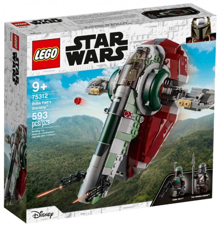 LEGO Star Wars 75312 Boba Fett’s Starship August 2021 Front Box