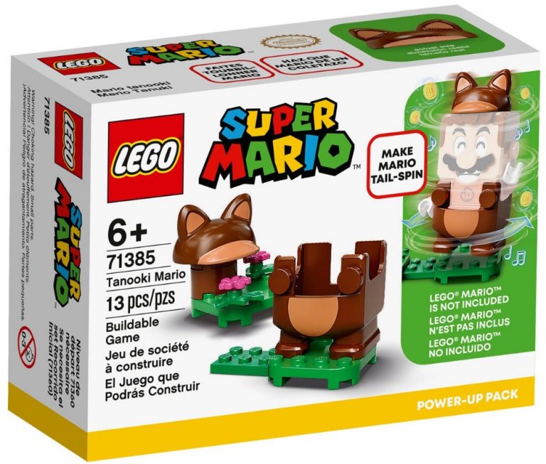 LEGO Super Mario 71385 Tanooki Mario Power-Up Pack Front Box
