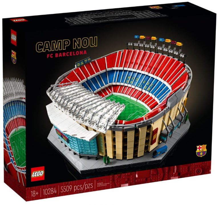 18+ LEGO Creator Expert 10284 Camp Nou – FC Barcelona Stadium Front Box (September 2021 Release Date)