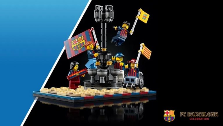 LEGO 40485 FC Barcelona Celebration VIP 2021 GWP (Gift With Purchase) Promo Gift Set (10284 Camp Nou FC Barcelona Stadium)