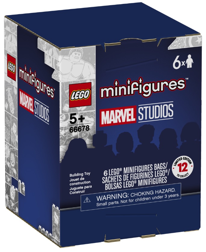 LEGO 66678 Marvel Studios 6 Pack Minifigures Series 2021 September Box Packaging (71031)