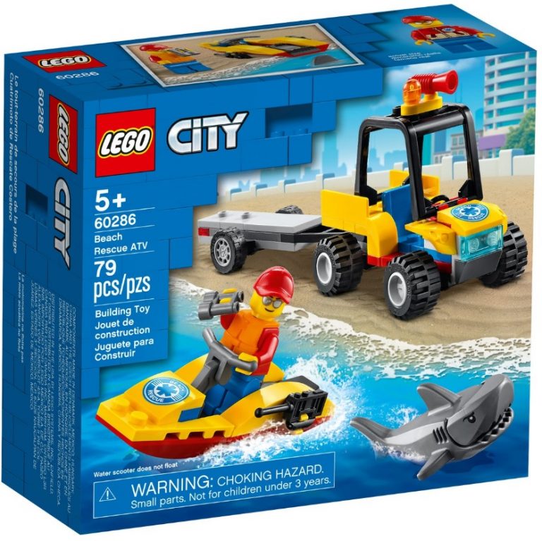 LEGO City 60286 Beach Rescue ATV Front Box