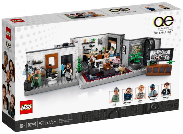 LEGO Creator Expert 10291 Queer Eye The Fab 5 Loft Apartment 2021 Front Box (Fall October 2021 Release Date)