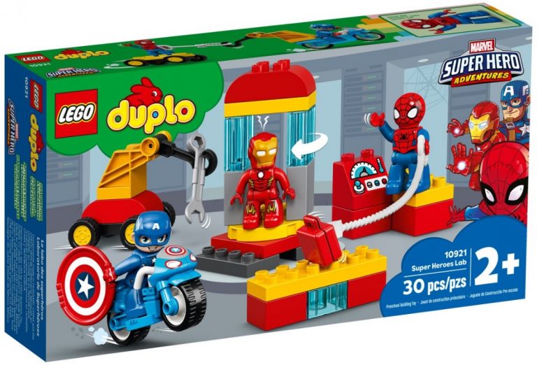 LEGO Duplo Marvel Avengers 10921 Super Heroes Lab Front Box