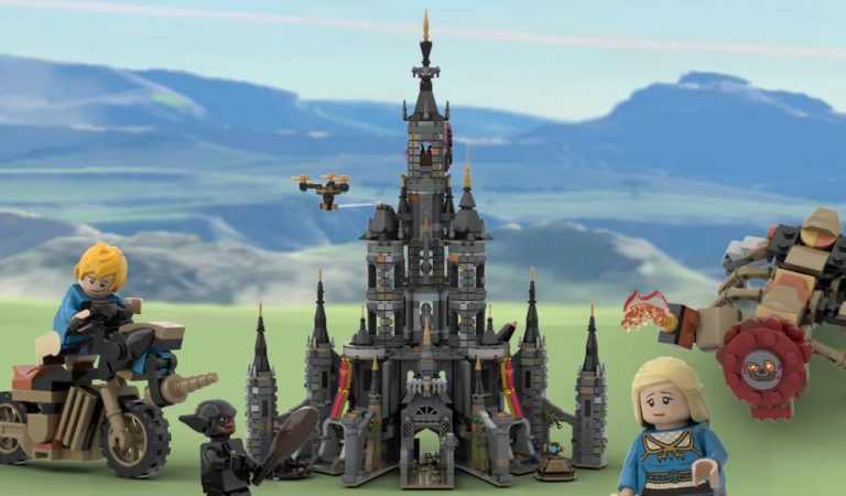 LEGO IDEAS Hyrule Castle 30th Anniversary Legends of Zelda Project Creation by BrickGallery Achieves 10 000 Supporters