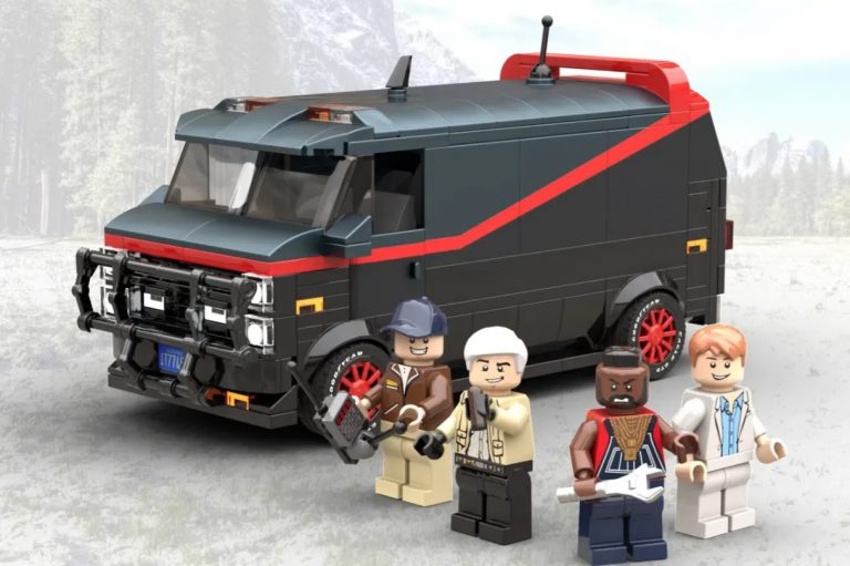 LEGO IDEAS The A-Team Van And Crew Project Creation by HenkvdL05 Achieves 10 000 Supporters
