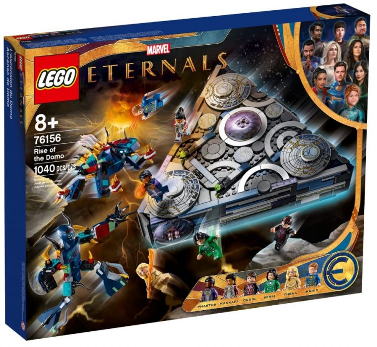LEGO Marvel Eternals 76156 Rise of the Domo Front Box (Fall October 2021 Release Date)