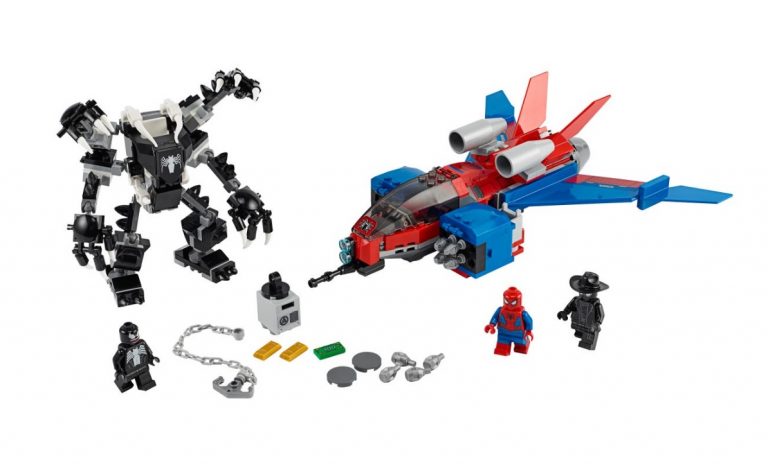 LEGO Marvel Super Heroes Spider-Man 76150 Spiderjet vs. Venom Mech