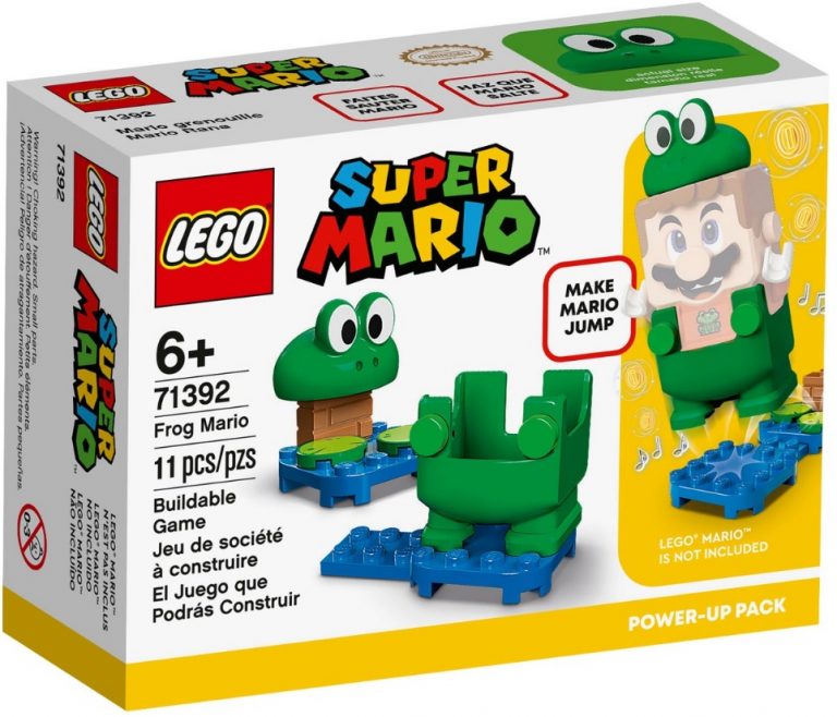 LEGO Super Mario 71392 Frog Mario Power-Up Pack Front Box