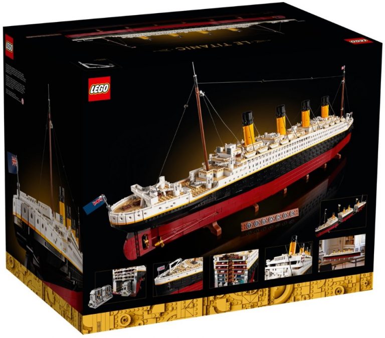 18+ LEGO Creator Expert 10294 Titanic Back Box November 2021 Release Date