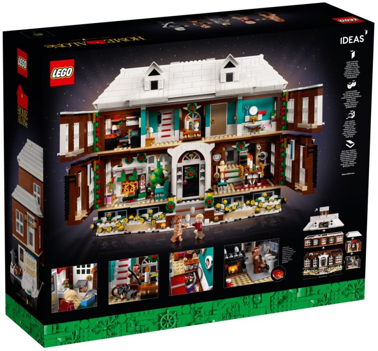 18+ LEGO IDEAS 21330 Home Alone November 2021 Release Date Back Box