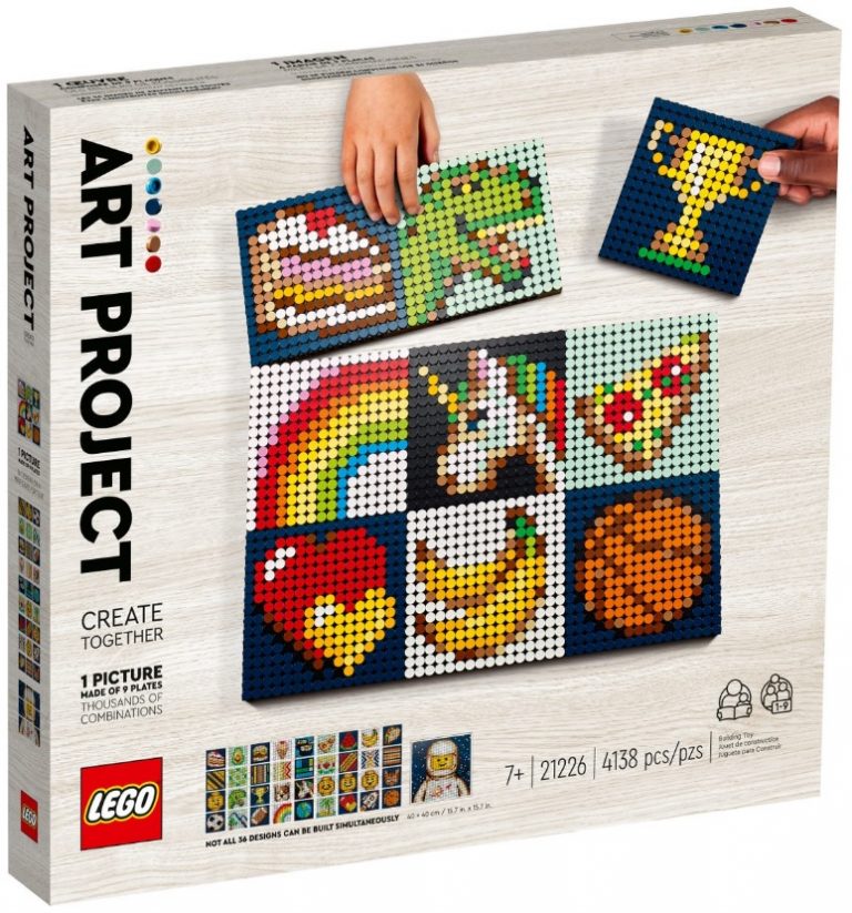 LEGO 21226 Art Project - Create Together 2021 Front Box