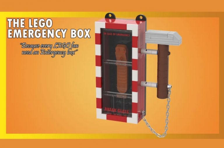 LEGO IDEAS Emergency Box Project Creation by SzegoBalint16 Achieves 10 000 Supporters