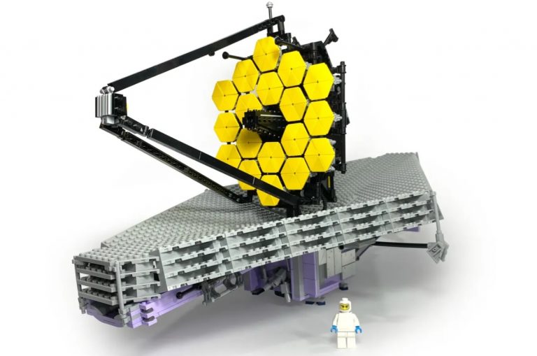 LEGO IDEAS James Webb Space Telescope (JWST) Project Creation by tonysmyuncle Achieves 10 000 Supporters