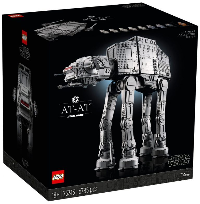 18+ LEGO Star Wars 75313 AT-AT Ultimate Collector Series (UCS) Front Box November 2021 Release Date