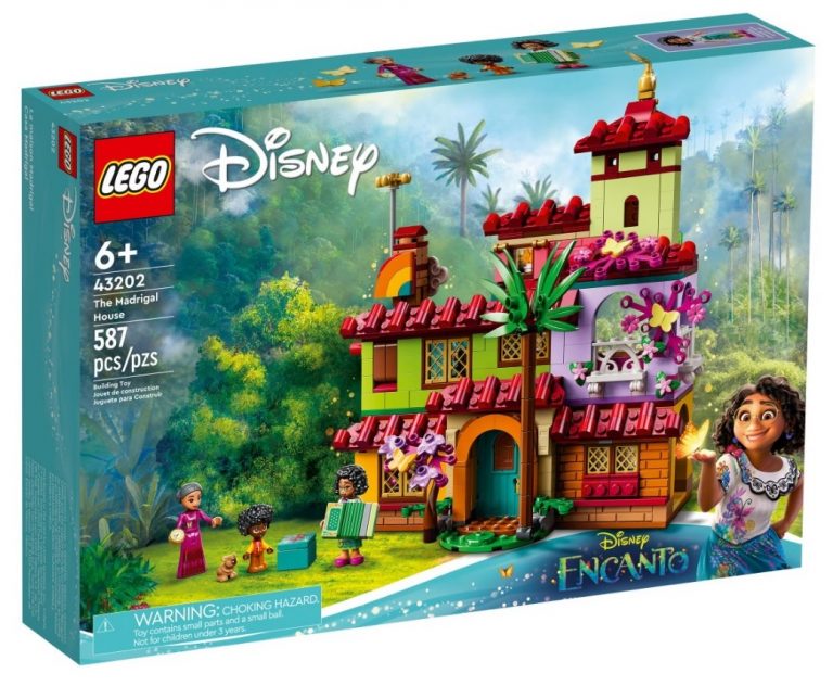 Disney LEGO Encanto 43202 The Madrigal House Front Box December 2021 Release Date