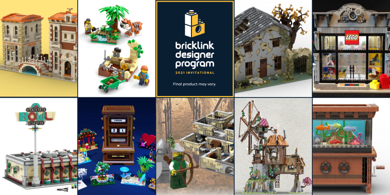 LEGO Bricklink Designer Program 2021 Round 2 Crowdfunding Project Creations Sets