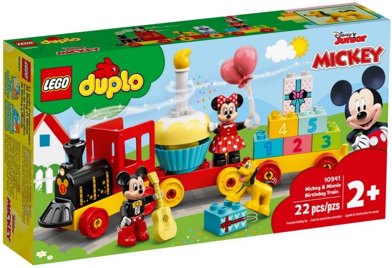 LEGO Disney Duplo 10941 Mickey & Minnie Birthday Train Front Box 2021
