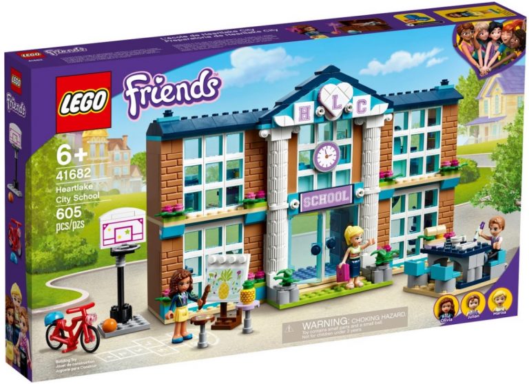 LEGO Friends 41682 Heartlake City School Front Box 2021
