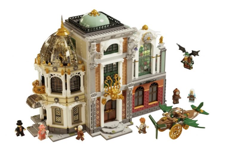 LEGO IDEAS Steampunk Explorers Project Creation by Castor-Troy Achieves 10 000 Supporters