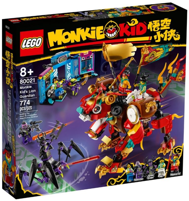 LEGO Monkie Kid 80021 Monkie Kid's Lion Guardian Front Box